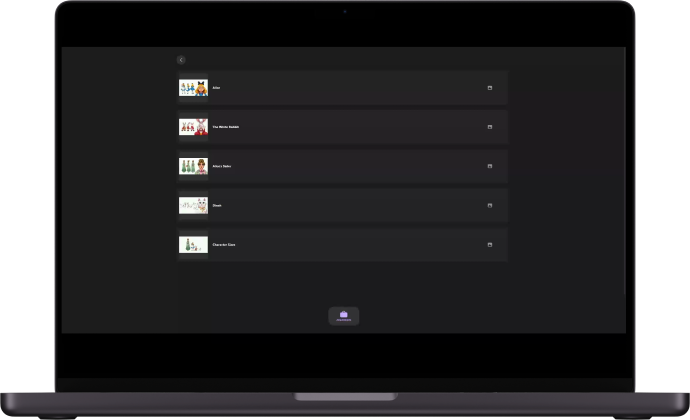 ATTACHMENTS view in Masterfile viewer